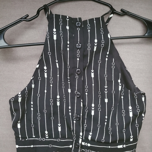 Papaya B&W Patterned Pants set - Picture 3 of 5
